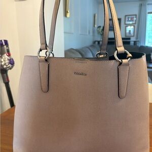Calvin Klein Women's Tan Tote Bag